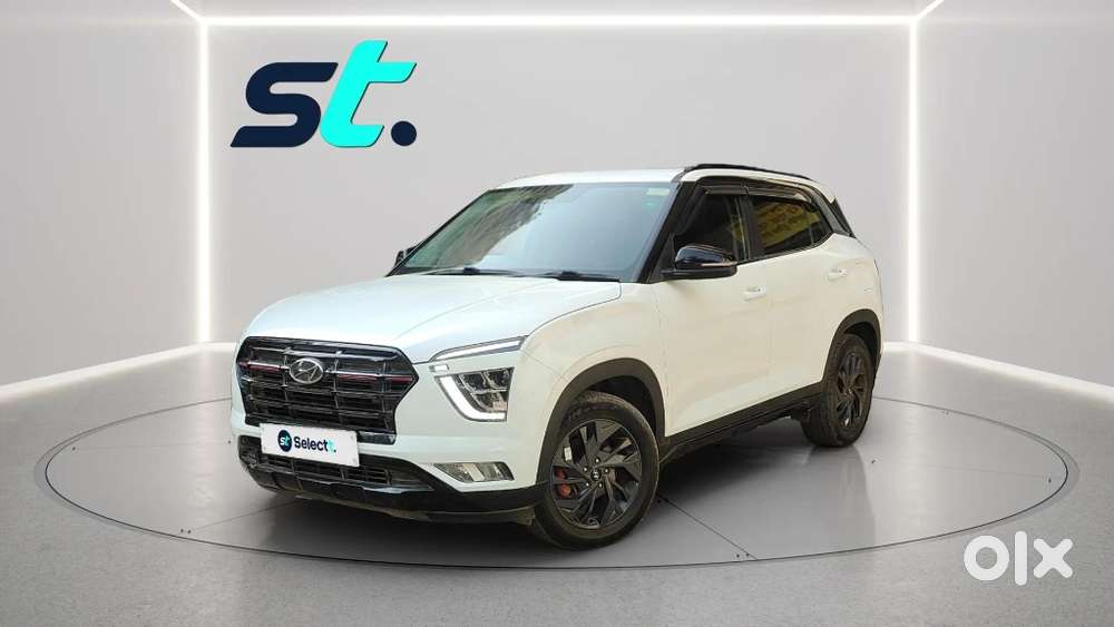 Hyundai Creta Sx (o) 1.5 Diesel Automatic Knight Dual Tone, 2023, Di..