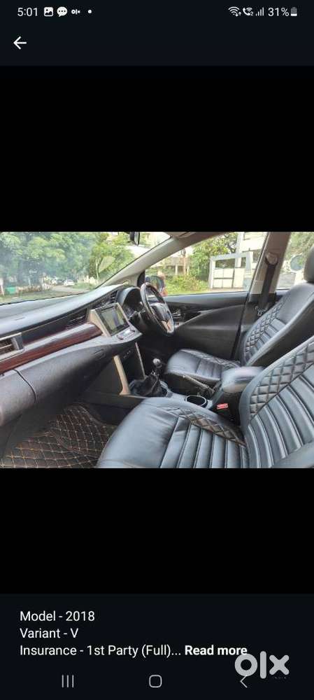 Toyota Innova Crysta 2.4 V, 2018, Diesel