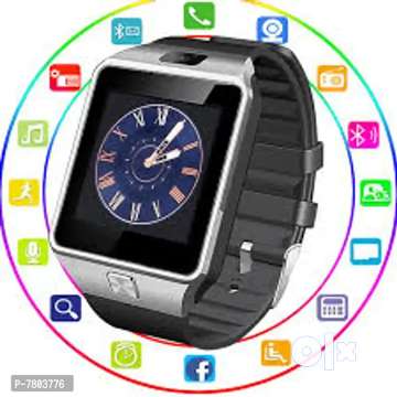 Dz09 best sale silver smartwatch