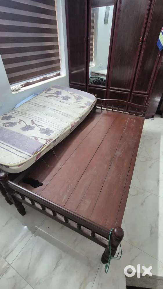Cot and bed