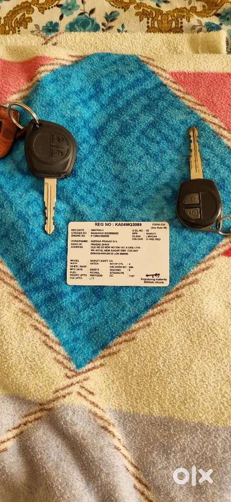 Swift 2015 Vxi Just 41k Running With Showroom History