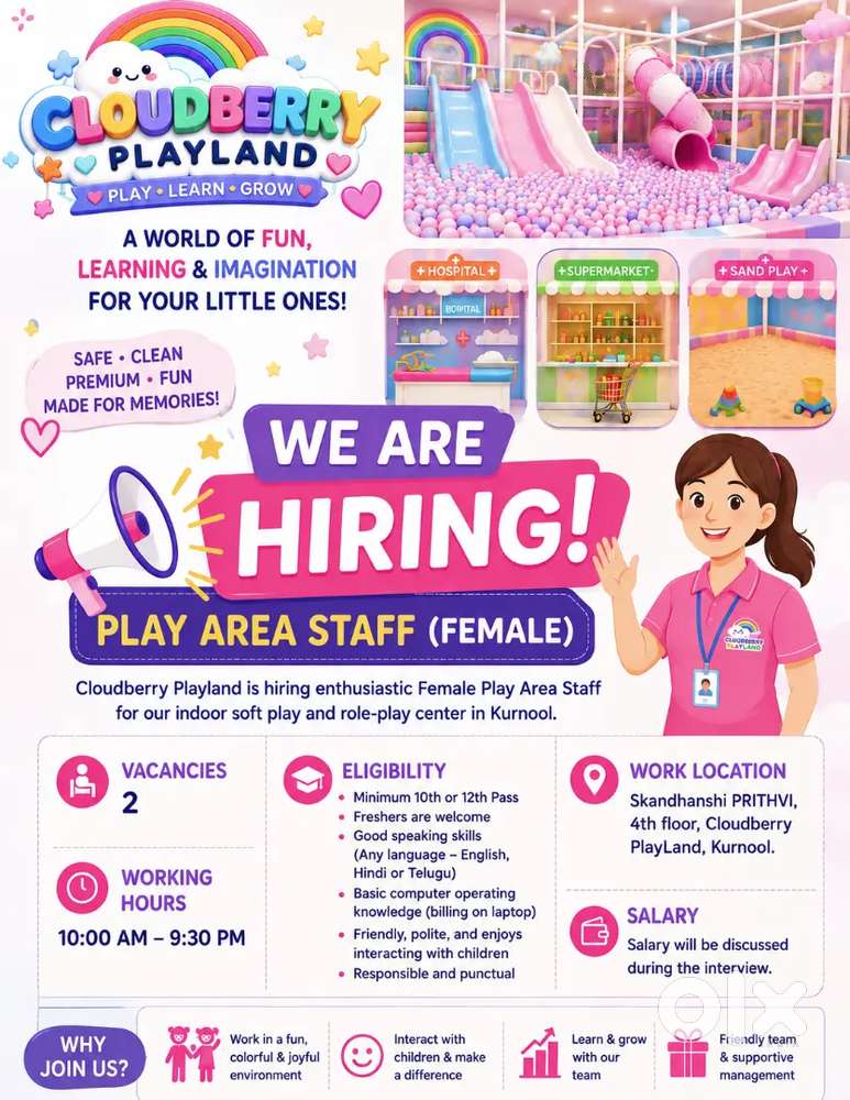 Required Female Staff