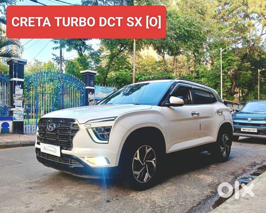 Hyundai Creta 1.4 Sx (o) Turbo Petrol Dct, 2022, Petrol