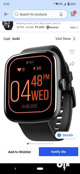 Smart watch second hand olx cheap
