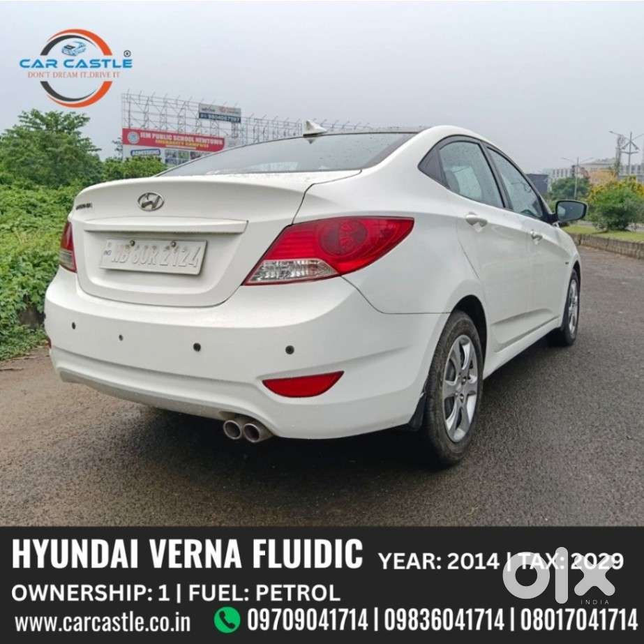 Hyundai Verna [ ] Fluidic 1.4 Vtvt, 2014, Petrol