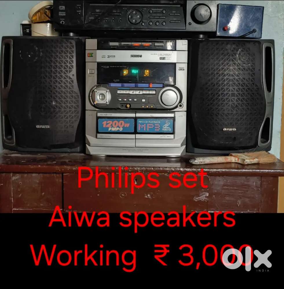 Audio set & speakers, table top grinder sale
