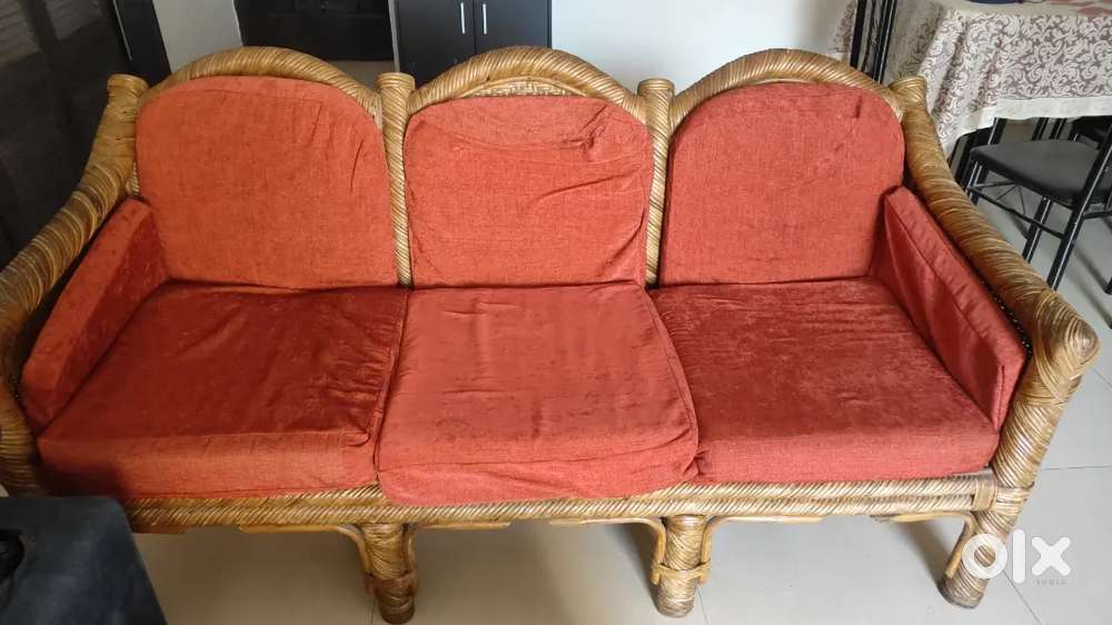 Cane Sofa Buy Sell Used Furniture in Delhi OLX