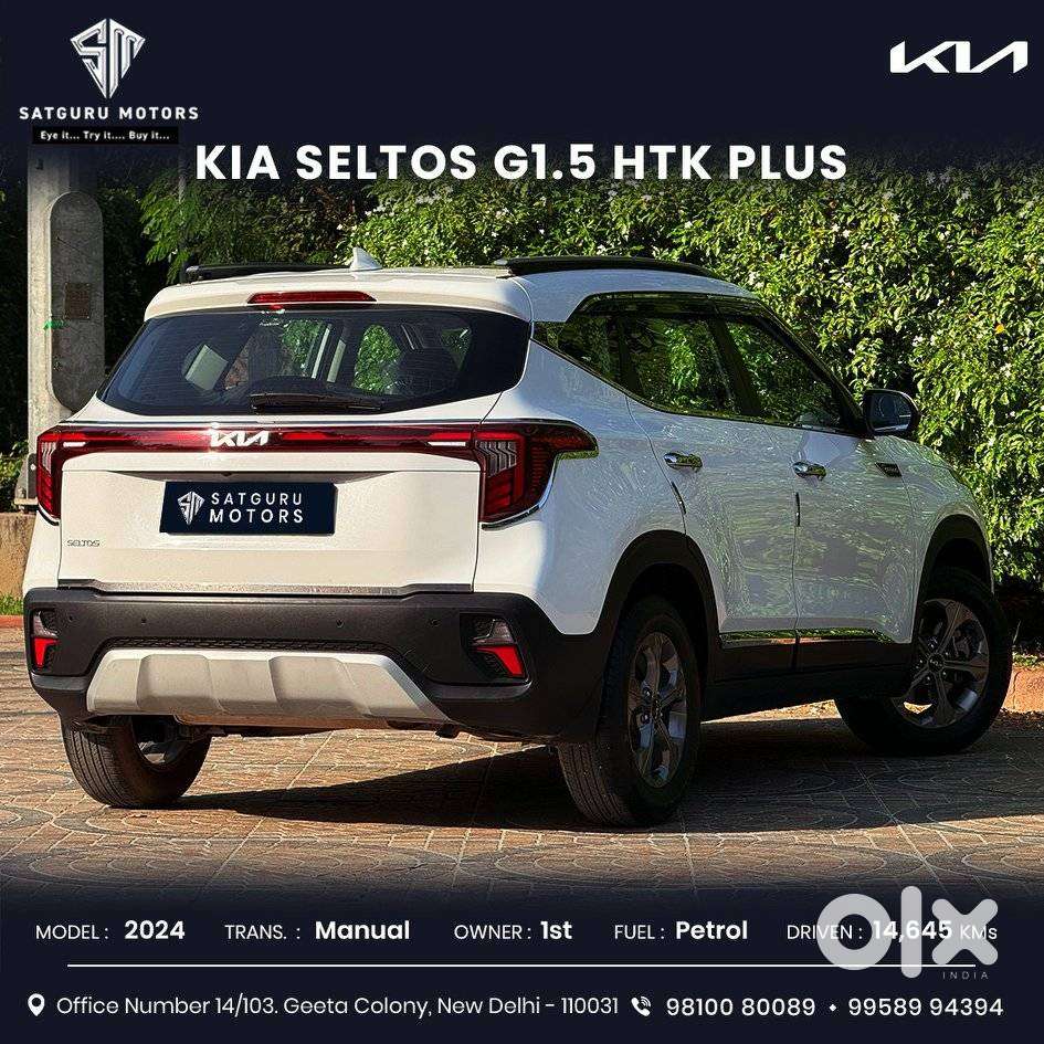 Kia Seltos Htk Plus G, 2024, Petrol