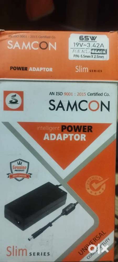  Lenovo Laptop Charger &ndash; 65W | SAMCON