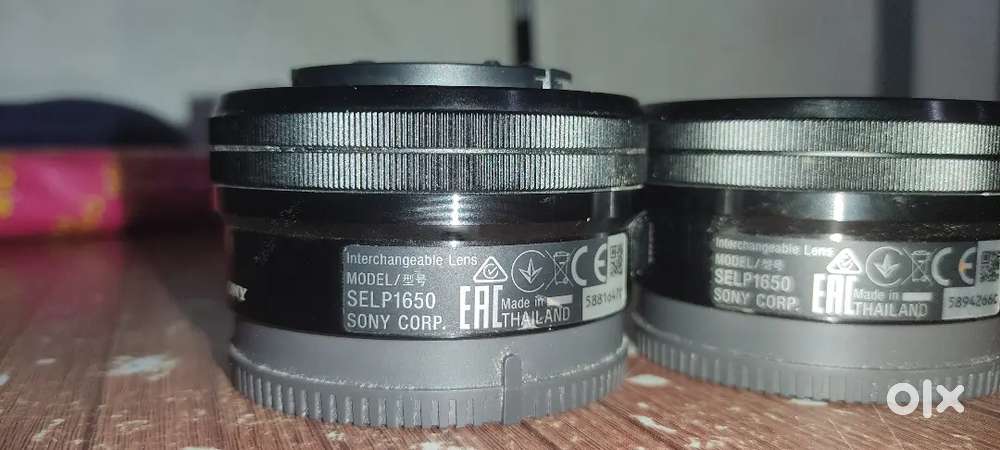 Sony camera lens