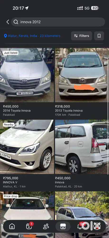 Toyota Innova Hycross 2.0 2012. Sale  Or Lease