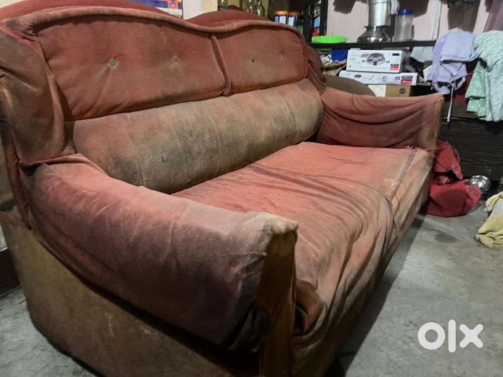 Budget Friendly 3-Seater Sofa Strong Frame Quick Sale ₹3000
