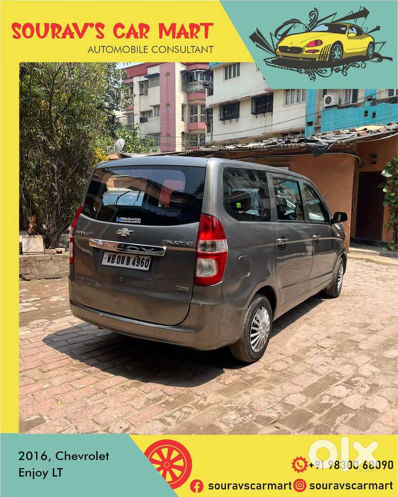 Chevrolet Enjoy 1.4 Ls 8-seater, 2016, Diesel