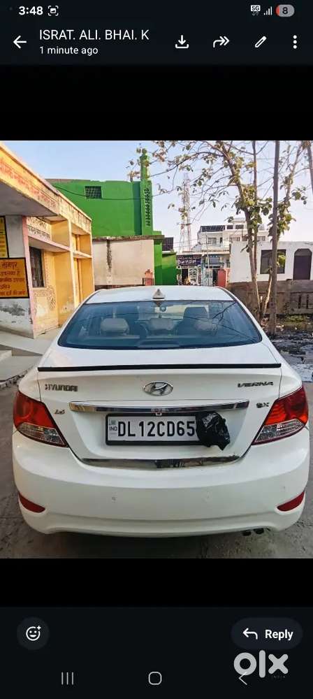 Hyundai Verna 2012 Cng & Hybrids Good Condition