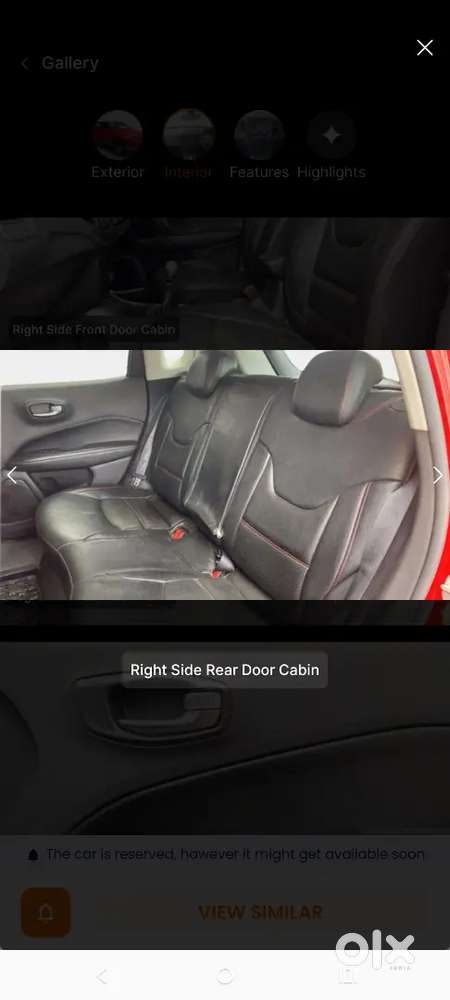 Jeep Compass 2019 Petrol 44000 Km Driven