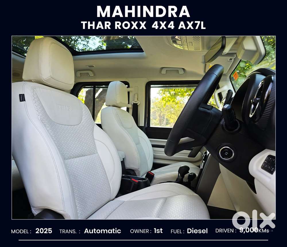 Mahindra Thar Roxx Ax7 L Diesel At 4wd, 2025, Diesel