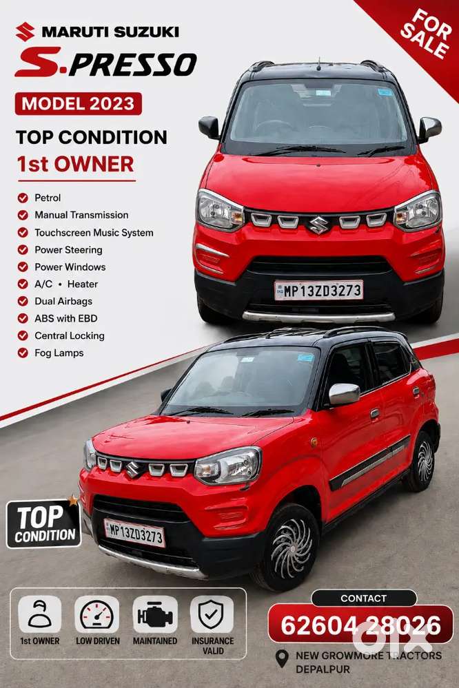 Maruti Suzuki S-presso 2023