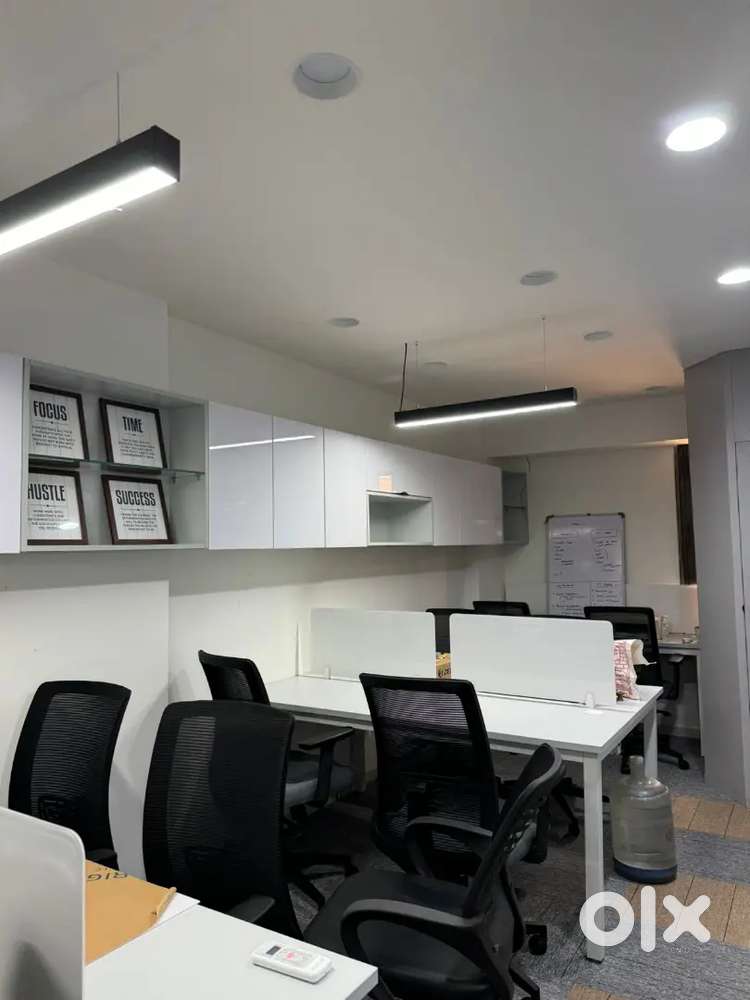 Furnished office for rent - 3 Cabin / New furniture