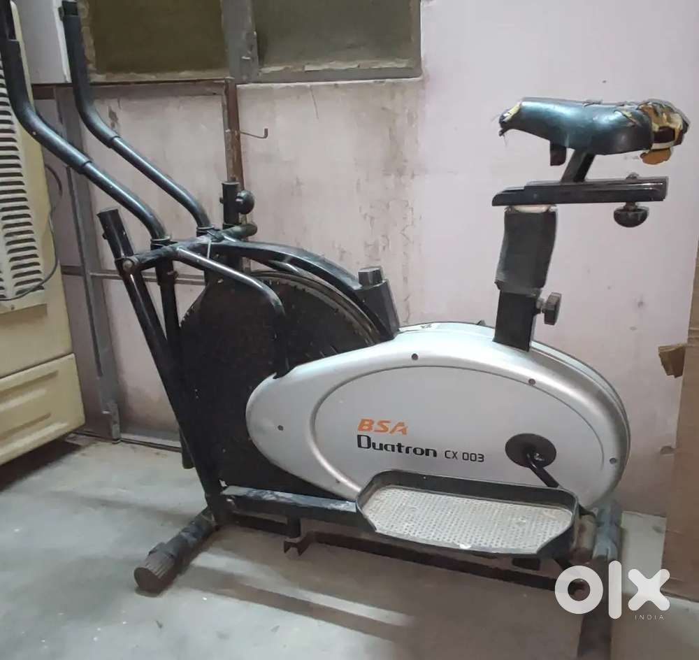 Home Gym Exercise Cycle & Cross Trainer