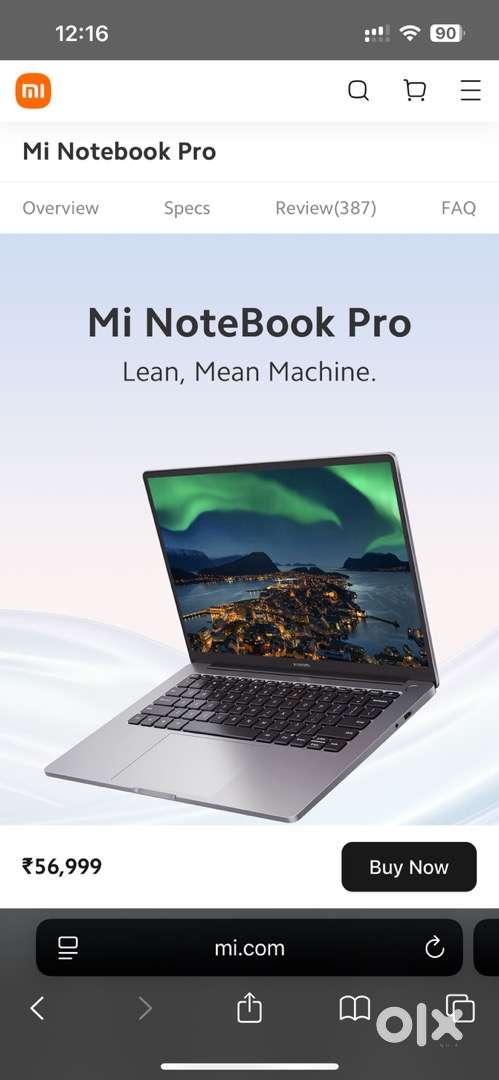 Xiaomi Notebook Pro