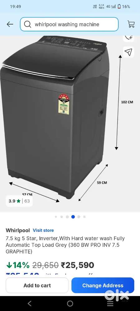 washing machine upper load full automatic