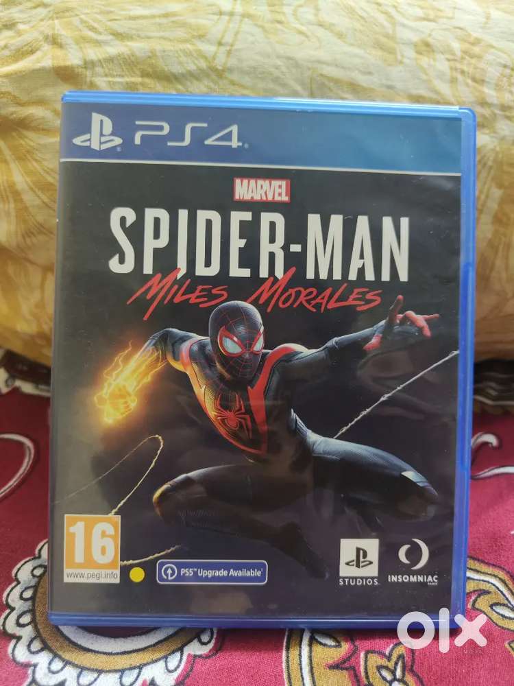 Ps4 spiderman miles Morales edition