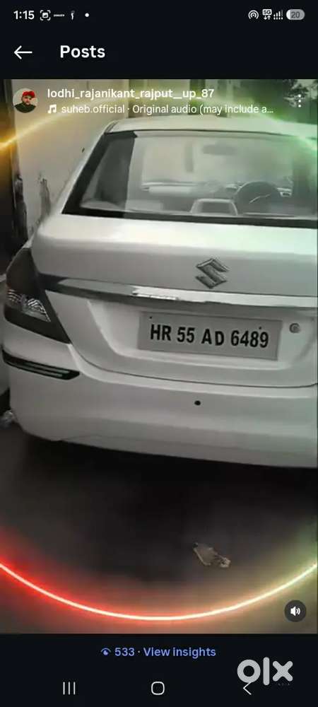 Maruti Suzuki Dzire 2017 Cng & Hybrids 130000 Km Driven