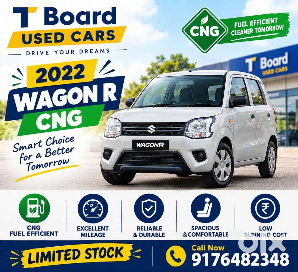 Maruti Suzuki Wagon R 2022 Lxi Cng T Board