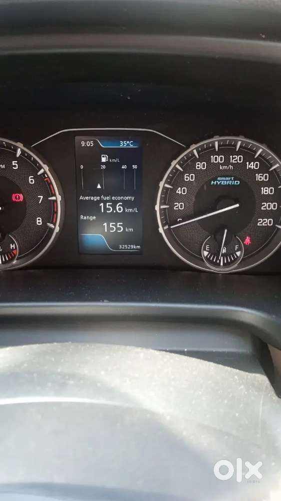 Maruti Suzuki Brezza Zxi 2024 Hybrid Smart Yellow Board