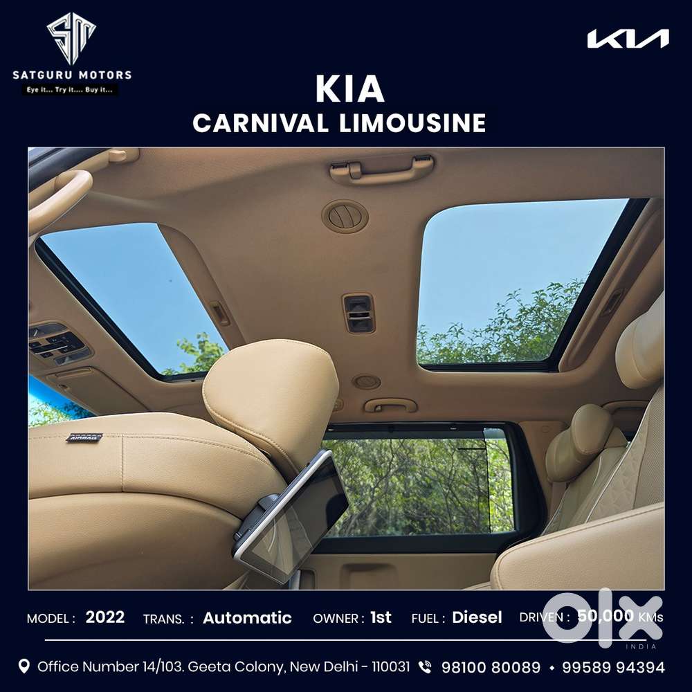 Kia Carnival Limousine, 2022, Diesel