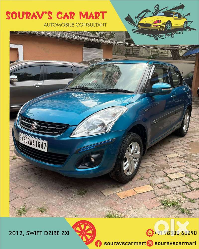 Maruti Suzuki Swift Dzire 1.2 Zxi Bsiv, 2012, Petrol