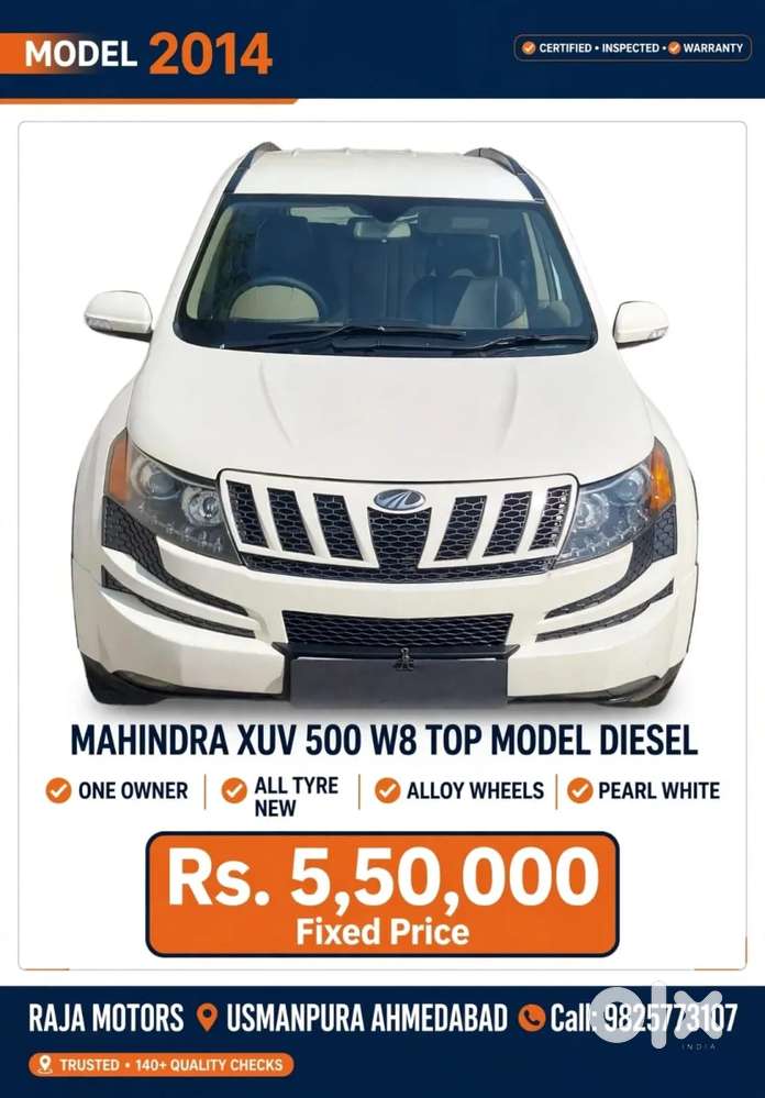 Mahindra Xuv500 W8, 2014, Diesel