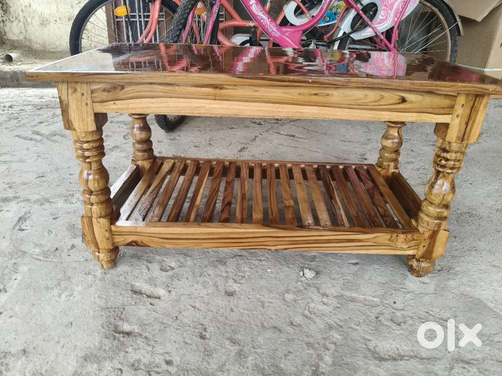 Full teakwood teapoy(new)