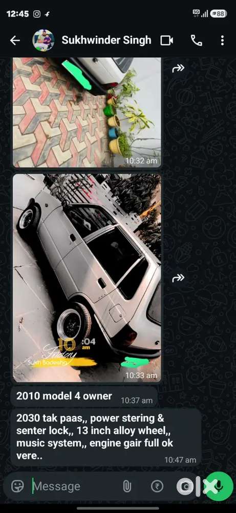 Maruti Suzuki 800 2010 Petrol 85000 Km Driven