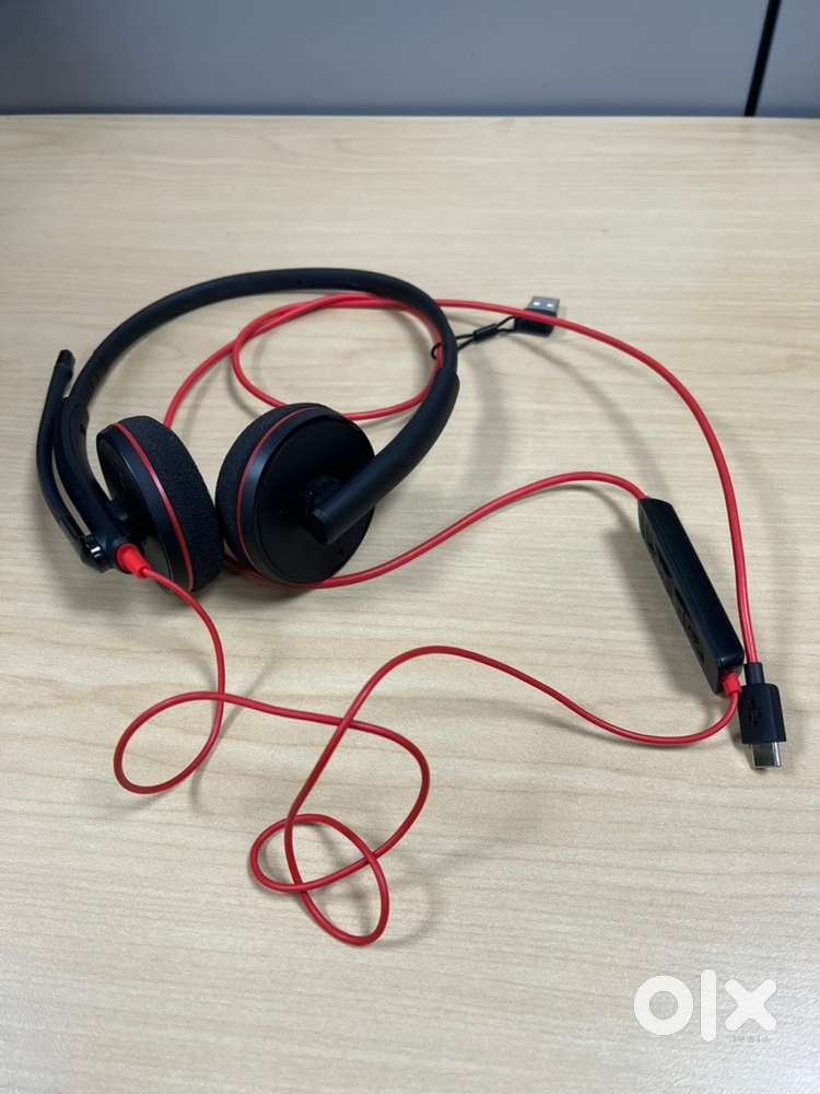 Plantronics C3220 Headset, Noise cancellation USB A&C for WFH, Teams
