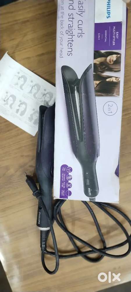 Philips 2-in-1 Hair Straightener & Curler