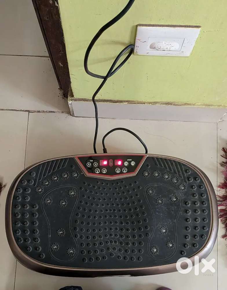 Lifelong Crazyfit Vibration Plate msgr Exercise Machine for Full Body,