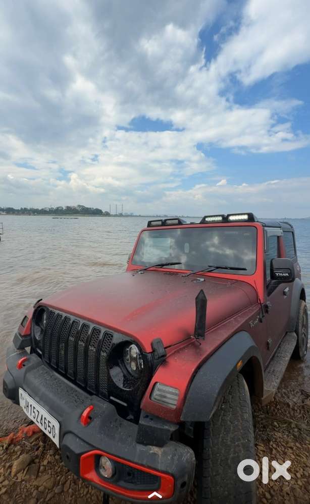 Mahindra Thar 2021 Diesel Manual Grey Colour Fully Modified .
