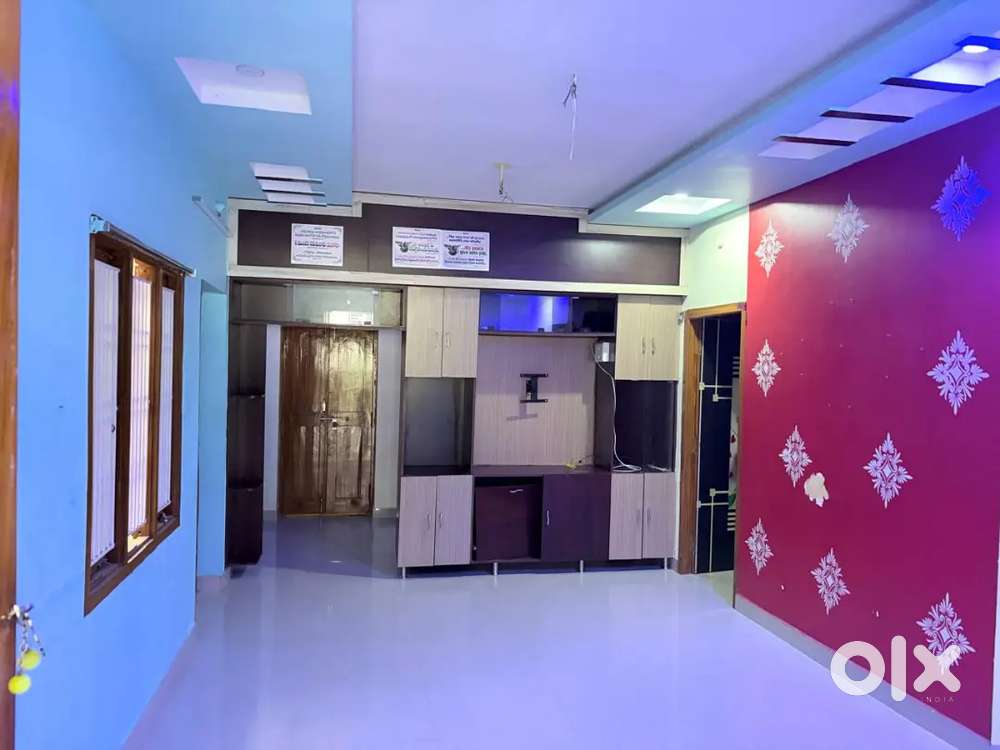 Spacious semi furnished 2bhk for rent