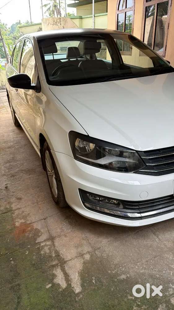 White Volkswagen Vento 2016 Model With 35000 Km Mileage
