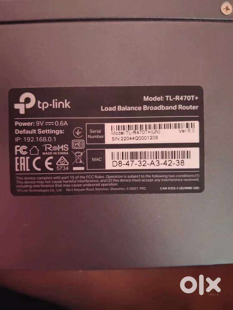 Tp link load balance broadband router