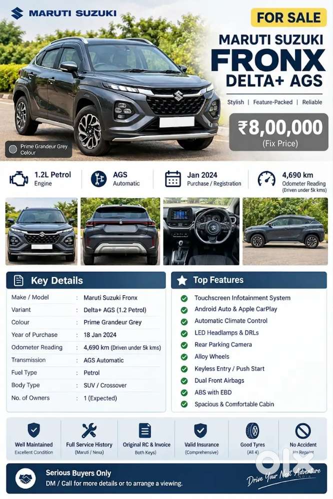 Maruti Suzuki Fronx 2024