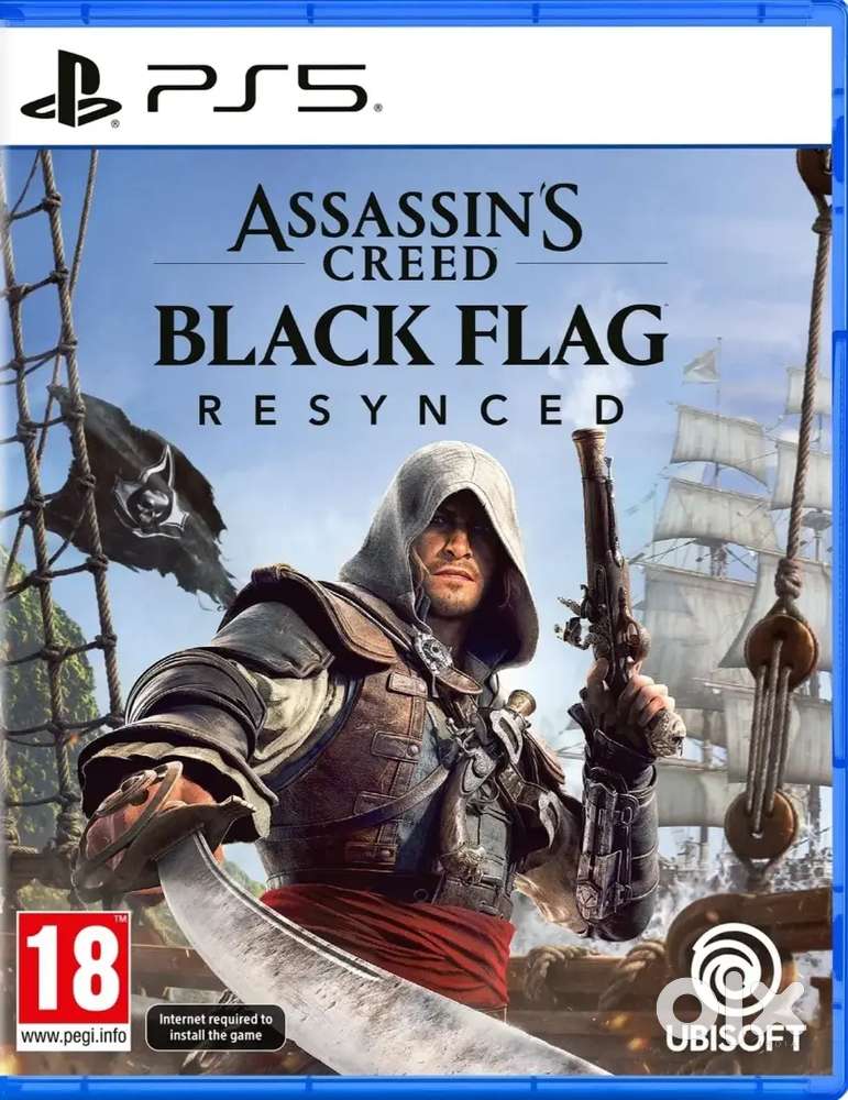 ASSASSIN'S CREED BLACK FLAG RESYNCED PS5 GAME