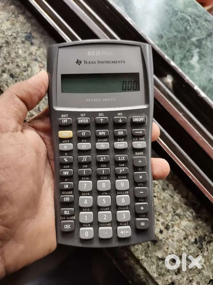 Texas Instrument Ba 2 Plus for FRM CIMA Financial Exams