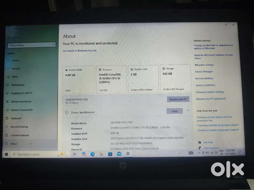 HP NOTEBOOK