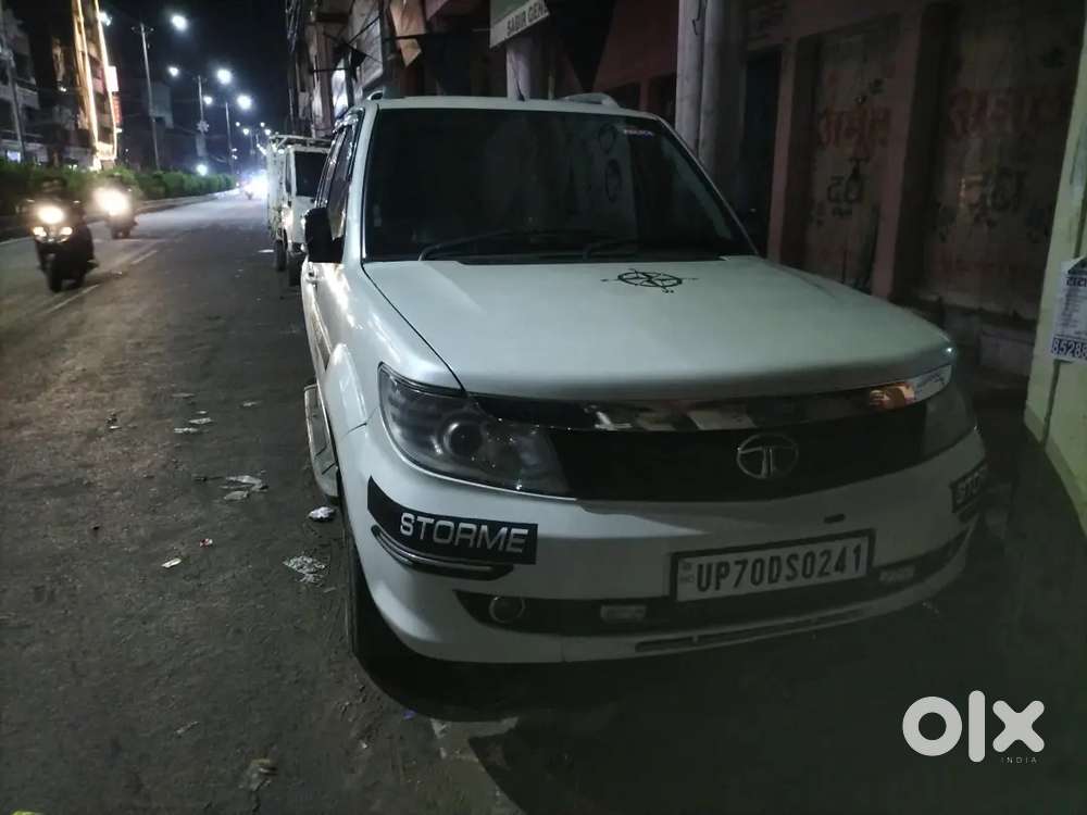 Tata Safari Storme 2017 Power Window Child Ac Tyre Well Condition.