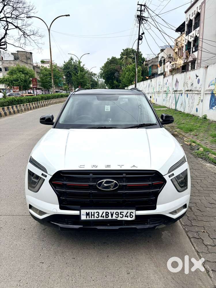 Hyundai Creta 1.5 S Plus Knight Diesel Dual Tone, 2022, Diesel