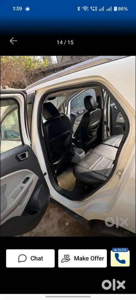 Ford Ecosport 2014 Petrol 1.80lakh Se Kam Nahi Hoga