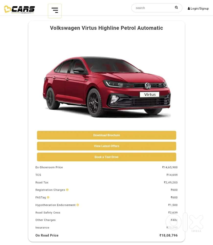 Volkswagen Virtus 1.0 Tsi  At