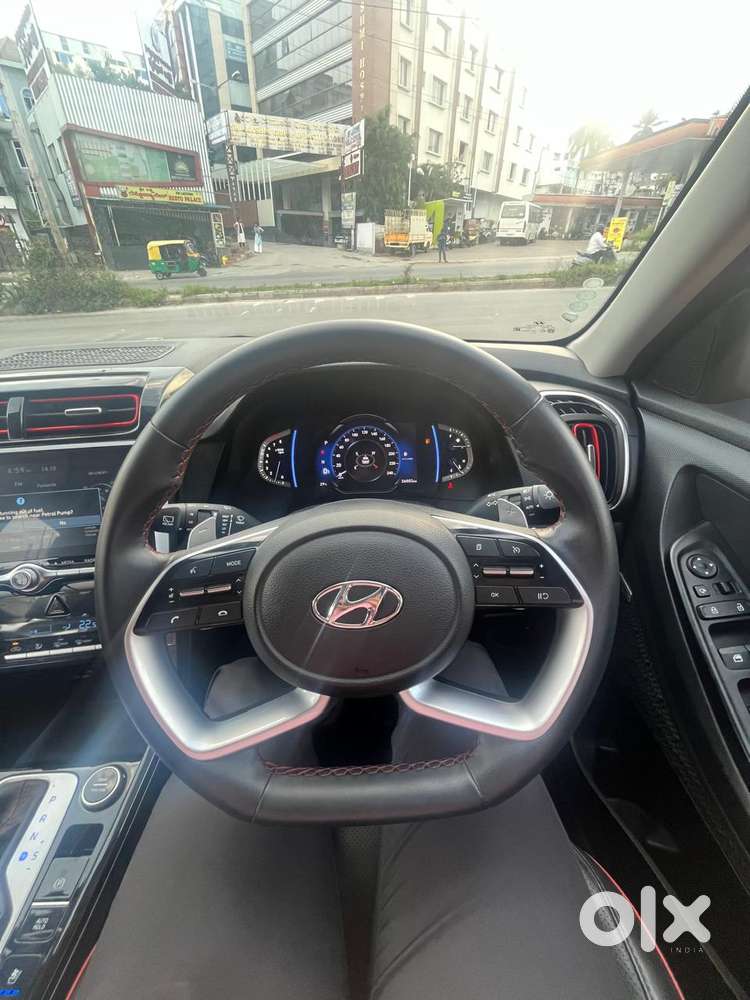 Hyundai Creta 1.4 Sx (o) Turbo Petrol Dct, 2022, Petrol